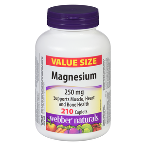 WEBBER MAGNESIUM 250MG  CA 210