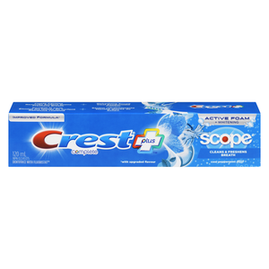 CREST COMPL BL+SC MENTHE FRAI 120ML