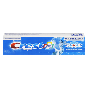 CREST COMPL BL+SC MENTHE FRAI 120ML