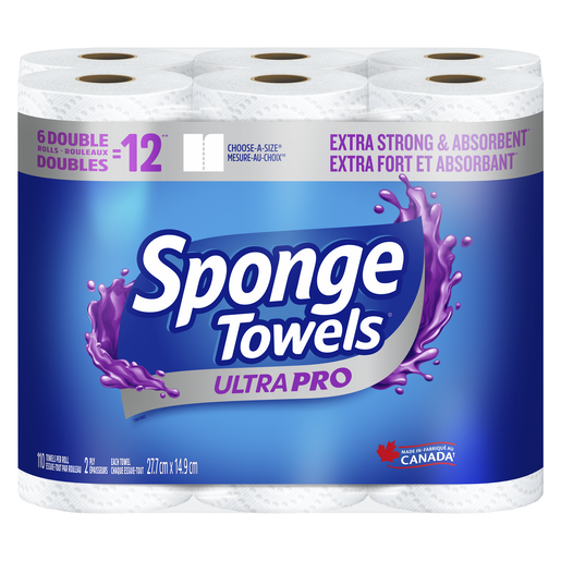 SPONGETOWELS E/TOUT ULT/PRO 110F 6