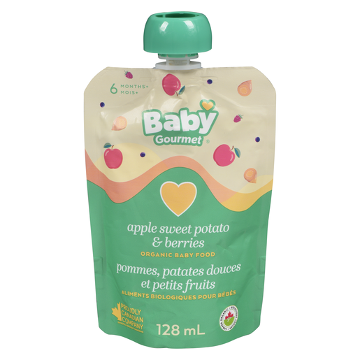 BB GOURMET POM/PAT/FRUITS 128ML