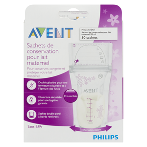 PHILIPS AVENT SACS CONS/LAIT SCF603 50