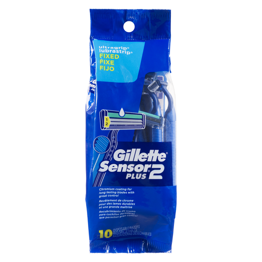 GILLETTE SENSOR2 RASOIR JET SENS 10