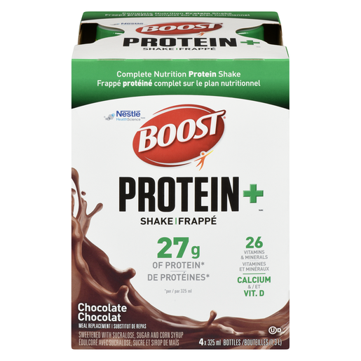 BOOST PROT+ CHOCOLAT  4X325ML