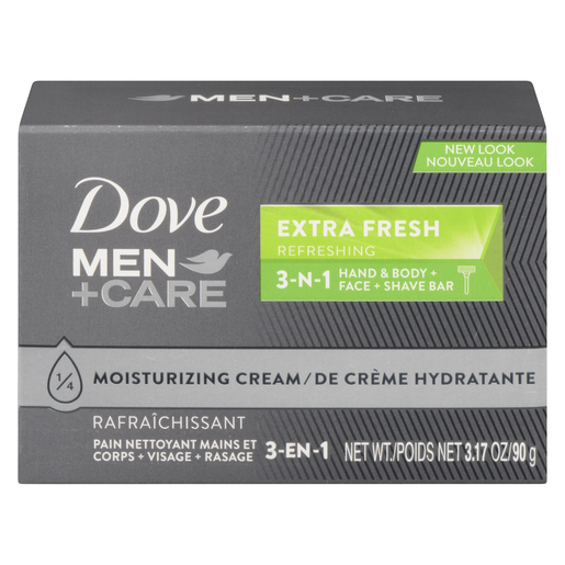 DOVE MEN SAV NETT C/VIS/RAS EXTRA FRESH