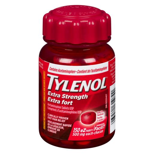 TYLENOL 500MG X/F CO 150