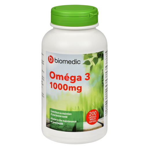 BIOMEDIC OMEGA 3 1000MG GEL200