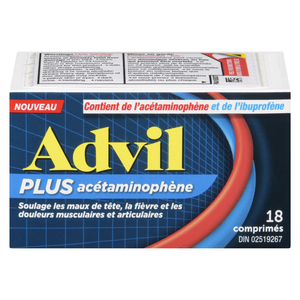 ADVIL PLUS ACET & IBUP CO 18