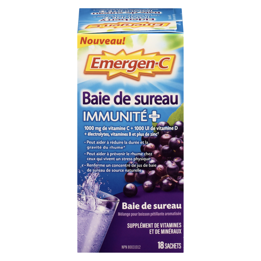 EMERGEN-C IMMU/+ BAIE SUREAU SACHET 18