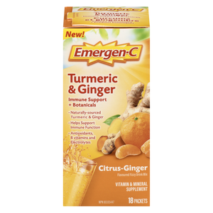 EMERGEN-C CURCUMA GINGEMBRE 18