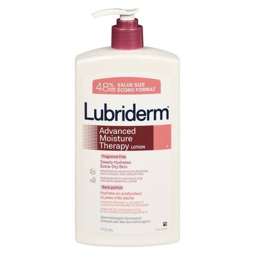 LUBRIDERM LOT P/SECHE FMT ECONO 710ML