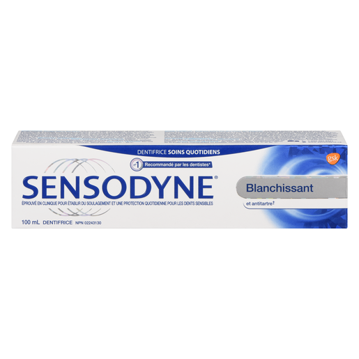 SENSODYNE DENT BLANCH A/TARTRE 100ML