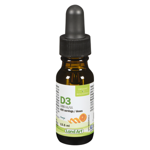 LANDART VIT D3 BIO 1000U13.5ML