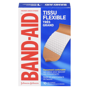 BAND-AID PANS TISSU FLEX XL 10