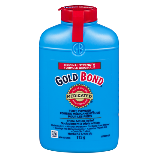 GOLD BOND POUDRE PIED     113G