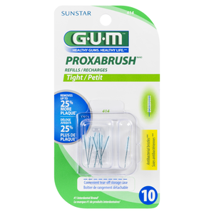 GUM PROXABRUSH REC CONI/PETITE 10