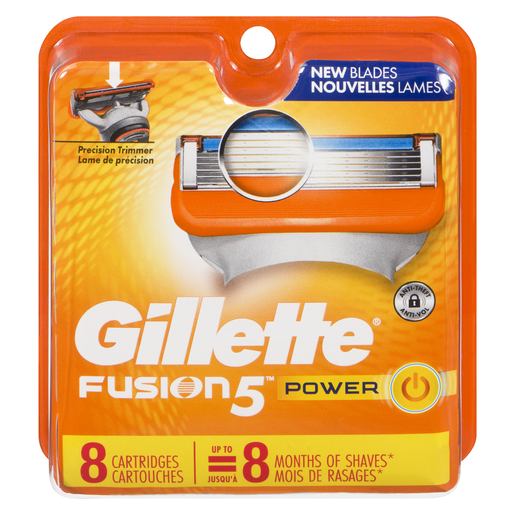 GILLETTE FUSION POWER LAMES  8