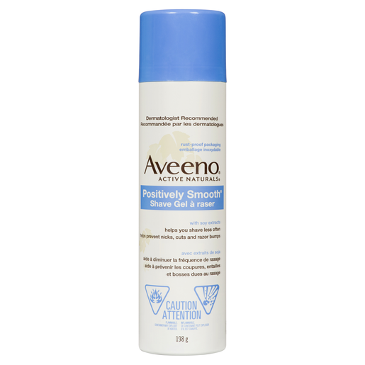 AVEENO POS SMOOTH GEL RAS 198G