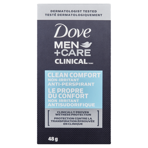 DOVE MEN ANTI BAT PROT/CLEAN CONFORT 48G