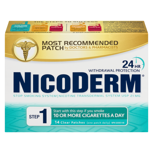 NICODERM 21MG TIMB TRANSDER 14