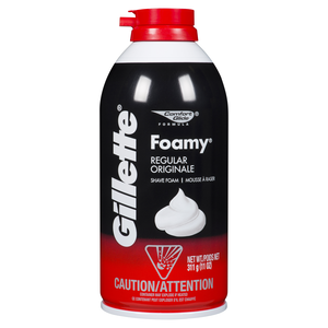 GILLETTE FOAMY MOUS/RASER REG 311G