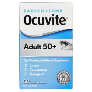 B+L OCUVITE ADULTE +50 COMP CO 50