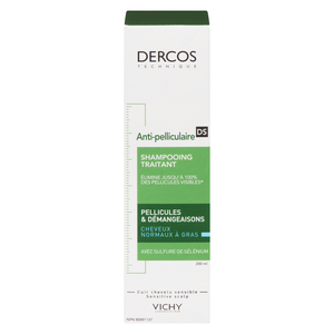 VICHY DERCOS SHP PELLICULES GRAS 200ML