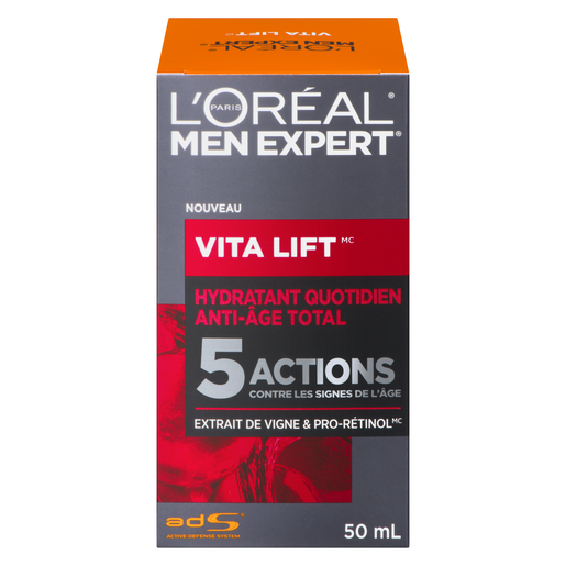 LOREAL MEN VITAL5 HYD QUOTIDIEN 50ML