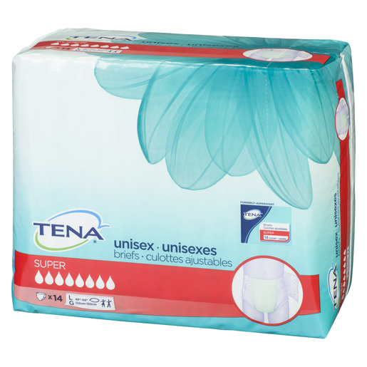 TENA CULOTTE AJUST P/SKIN SUP LG 14