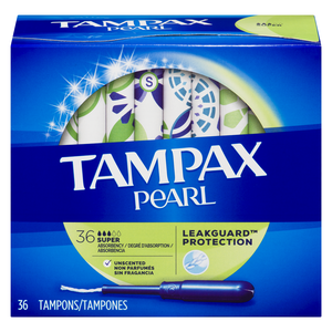 TAMPAX PEARL SUPER 36