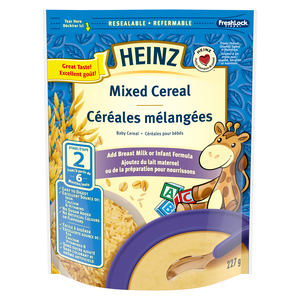 HEINZ CER SAC MEL AJ/LAIT 227G