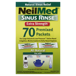 NEILMED SINUS RINCE EFF SAC 70
