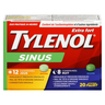 TYLENOL SINUS X/F J/N  CO 12+8