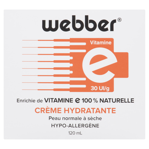 WEBBER VIT E CR HYDRATANTE 120ML