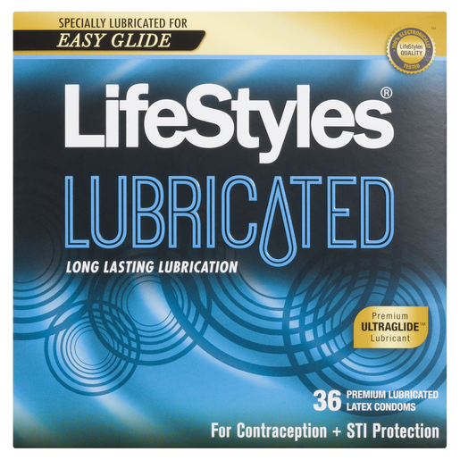 LIFESTYLES CONDOMS ECONO LUB 36