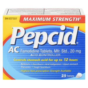 PEPCID CONCEN MAX 20MG  COMP 25