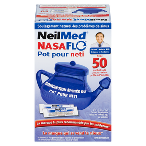 NEILMED NASAFLO NETIPOT 50SAC1