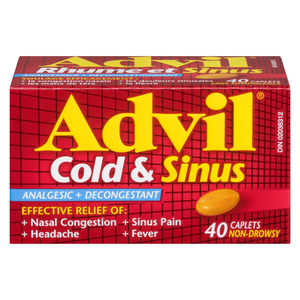 ADVIL RH/SIN S/S CAPT 40