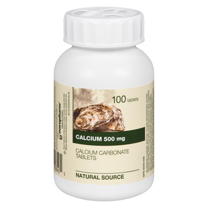 CALCIUM COQ/HUI NOVO 500MG 100