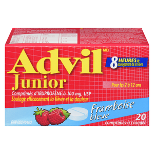 ADVIL JR IBUP FRAM/BL CROQ CO 20