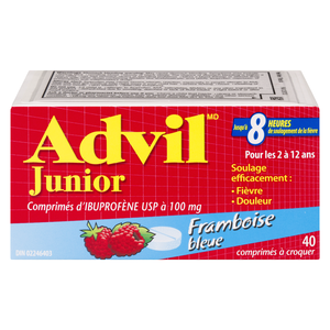 ADVIL JR IBUP FRAM/BL CROQ CO 40