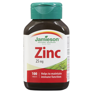 JAMI ZINC 25MG         COMP100