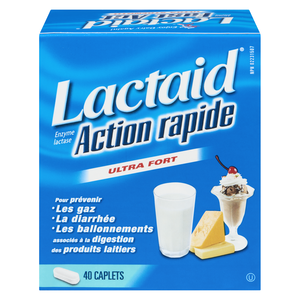 LACTAID ACT/RAPIDE ULT/FORT CA 40