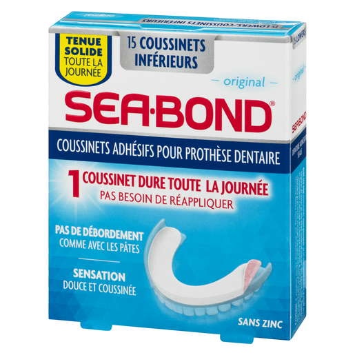 SEA-BOND ADH PROTHESE DENT INFERIEURE 15