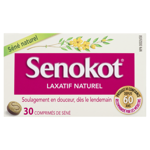 SENOKOT 8.6MG COMP30