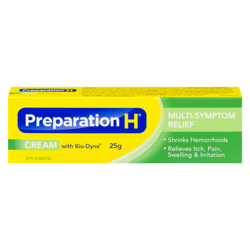 PREPARATION H  CR MLT/SYMPTOMES 25G