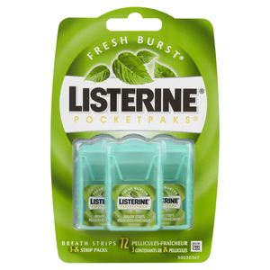 LISTERINE PELL FRAI FRESH BURST 72