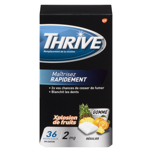 THRIVE GOM 2MG NICO EXPL/FRUITS 36