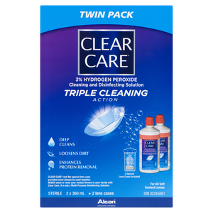 CLEAR CARE EMB DUO     2X360ML