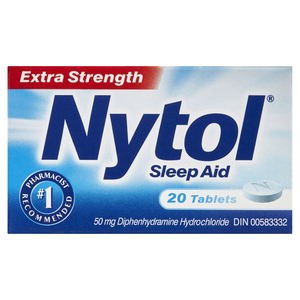 NYTOL AIDE SOMMEIL EXT/FORT 50MG COMP 20
